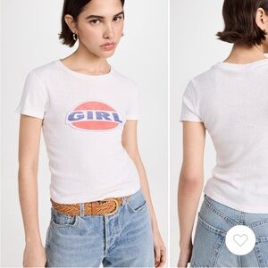 Re/done girl tee (remake of Pam Anderson)